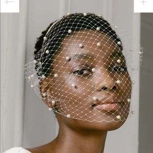 Jennifer Behr Violette Headband Pearls - New w/tag